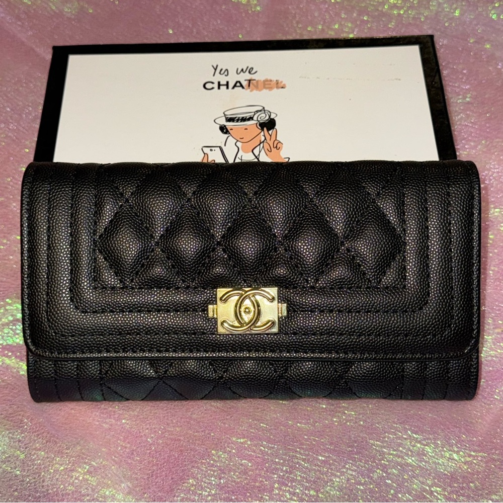 🖤Caviar Long Wallet